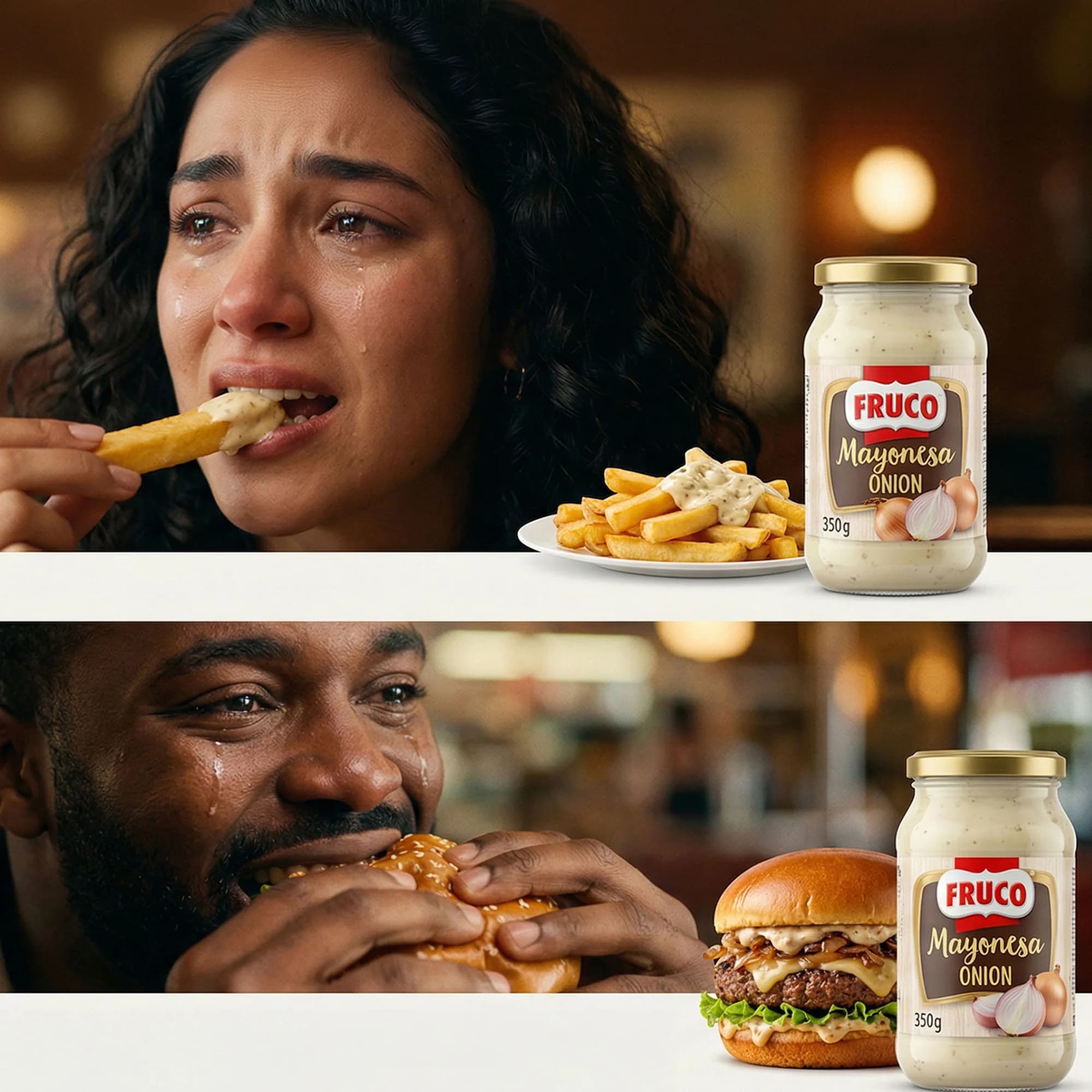 Fruco, Uncontainable flavour. Weaponizing the onion.